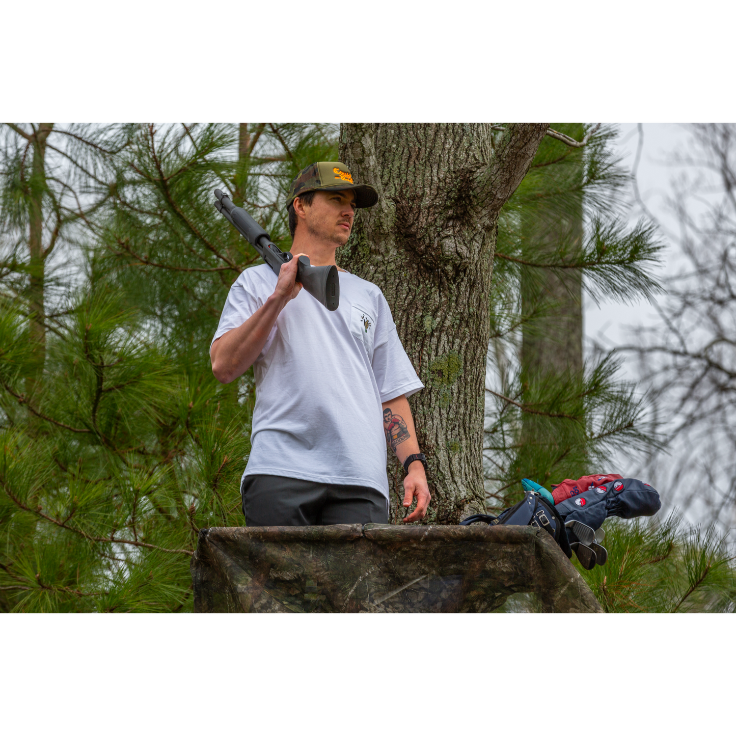 Hunting for Birdies Trucker Hat